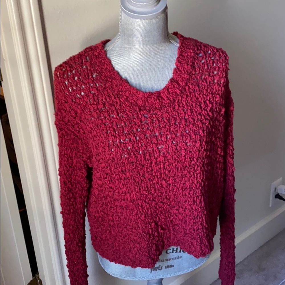 Vintage Red knitted sweater